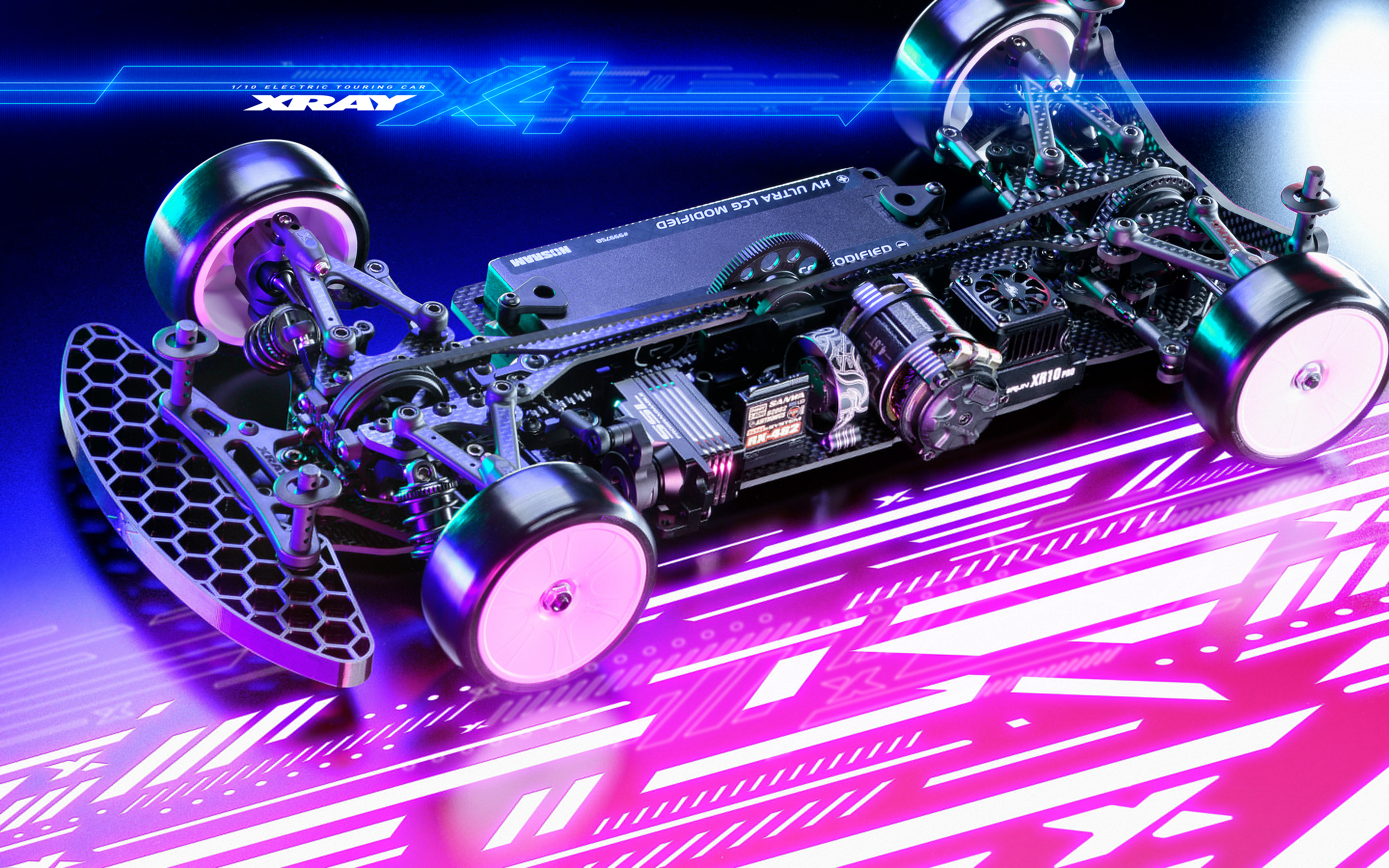 XRAY X4F'26 1/10 FWD Touring Car - Lightweight, Flex-Chassis